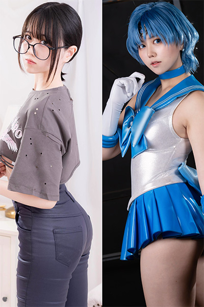 とよ様、地味子のコスプレの画像2
