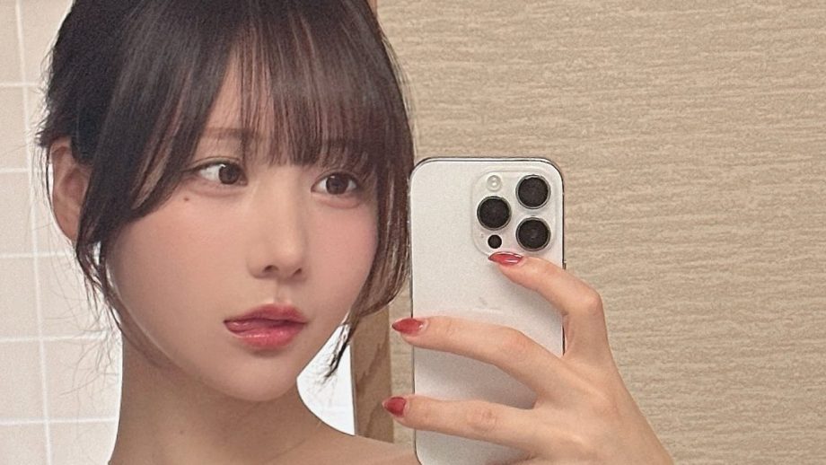 けんけん、技ありズラし自撮り