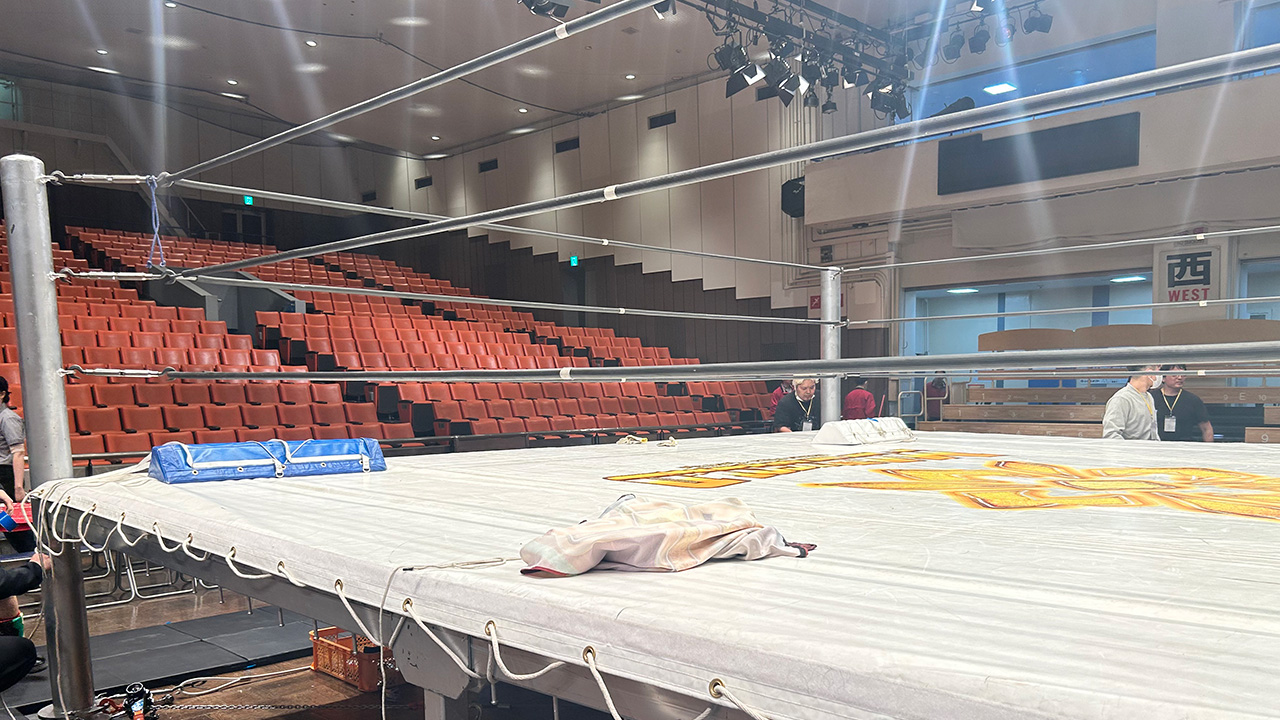 咲村良子プロレス挑戦記26「リングの裏側」の画像1