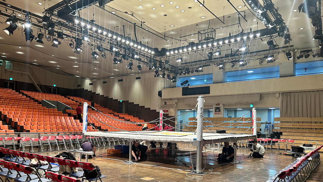 咲村良子プロレス挑戦記26「リングの裏側」の画像7