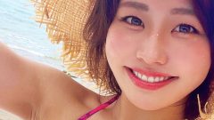 川村あい、麦わらの富士山美女