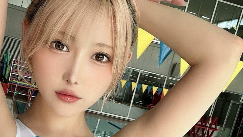 篠崎こころ、ぴったり競泳