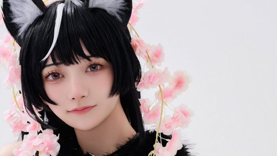 尊みを感じて桜井、桜舞うケモ女神