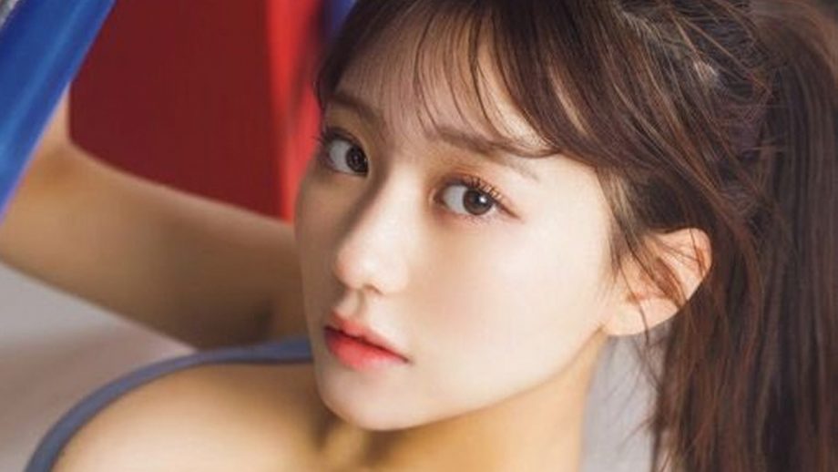 田中美久、いい体すぎてポニテ