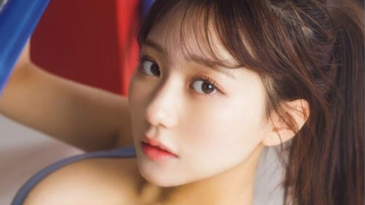 田中美久、いい体すぎてポニテの画像1