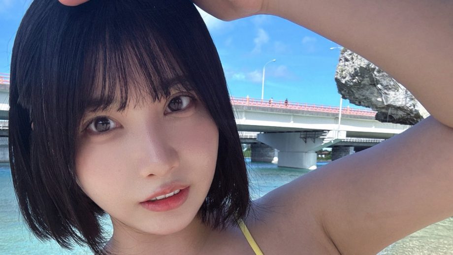 三橋くん、黄色ビキニの大好きビジュ