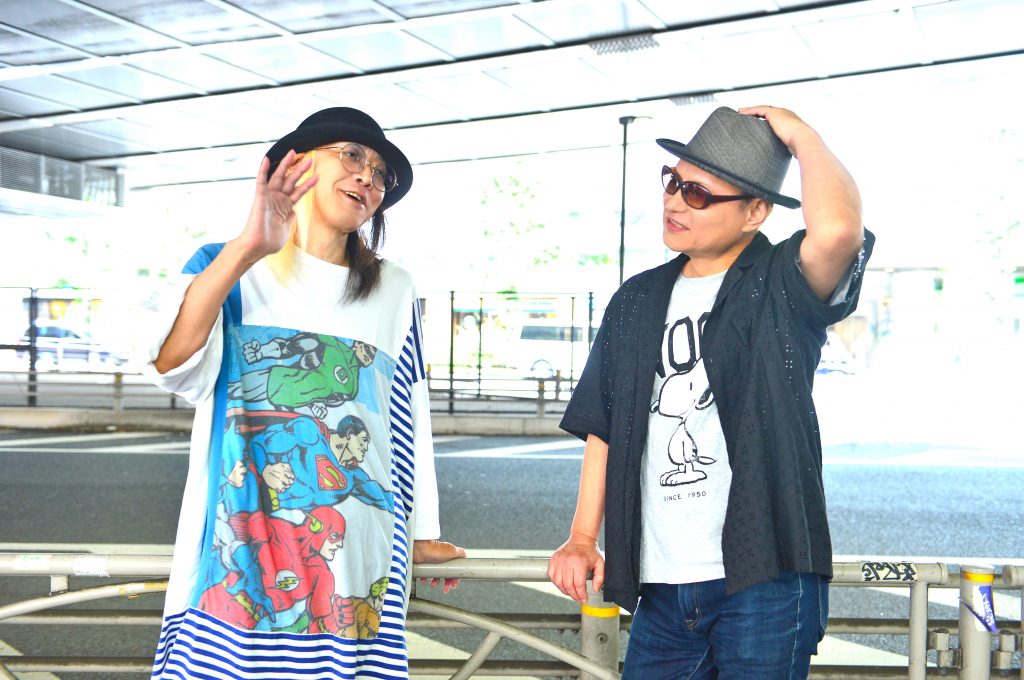 KIBA(L)、RYO(R)