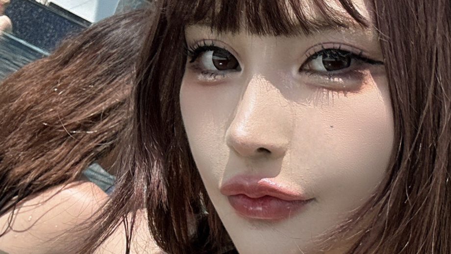 チロルちゃん、まさに「どーん」