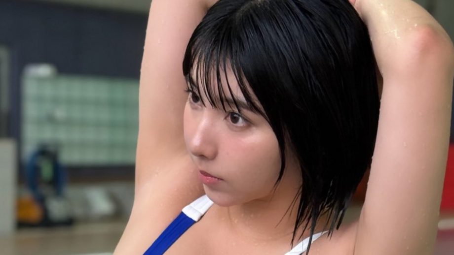 三橋くん、もっちむちの競泳女子大生