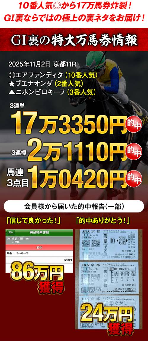 空前絶後の社会現象！今競馬の盛り上がりが凄い。ジャパンカップで押さえるべき最も重要なポイントとは!?の画像1