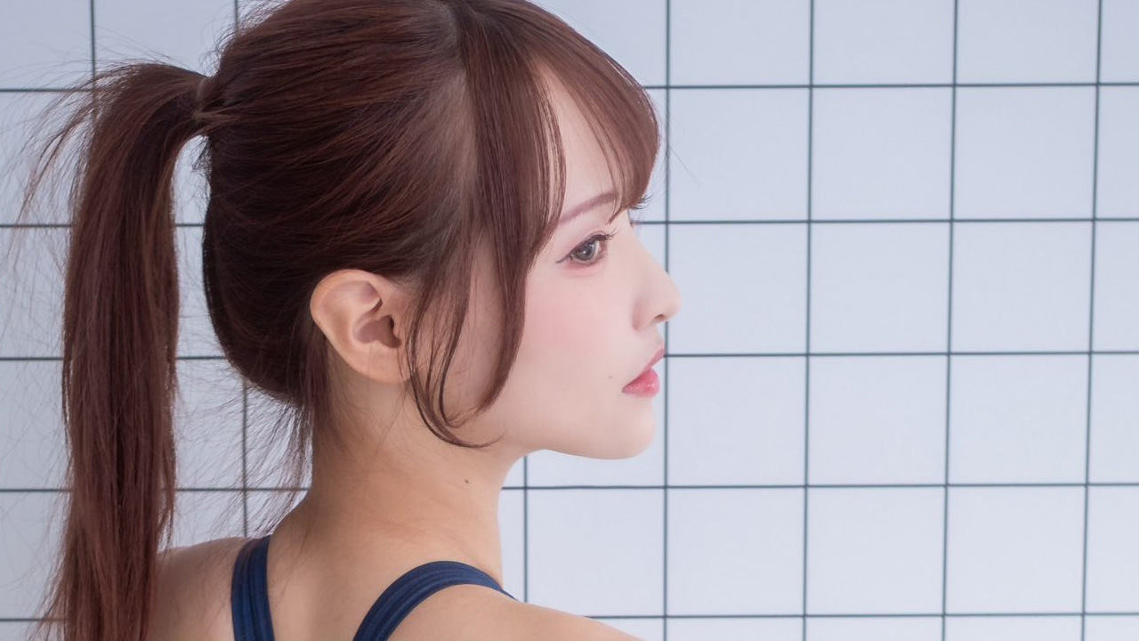 鬼木このは「ぷりんぷりんの競泳水着」の画像1