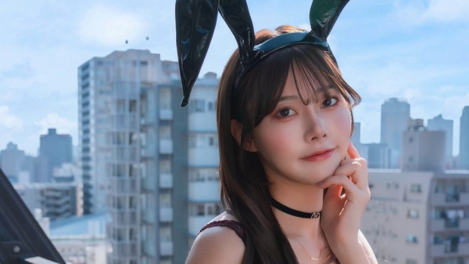 桃里れあ｜屋上のバニーライン