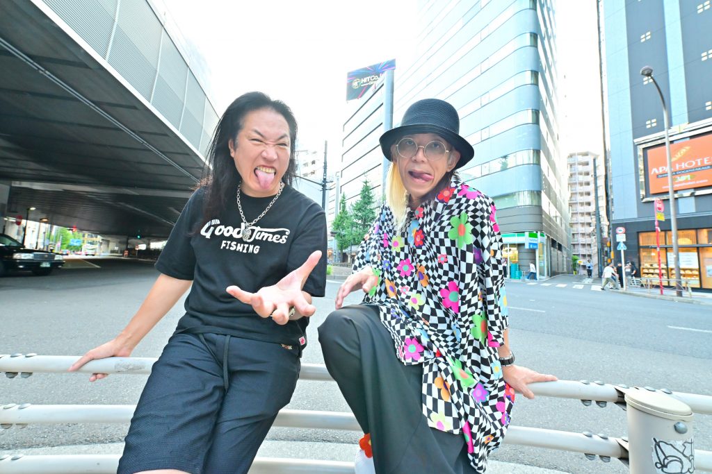 ANCHANG(SEX MACHINEGUNS)とKIBA(Gargoyle)