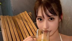 大野真依｜黄昏のグラス