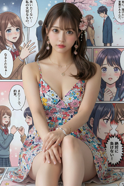 July|花柄のヒロインの画像2