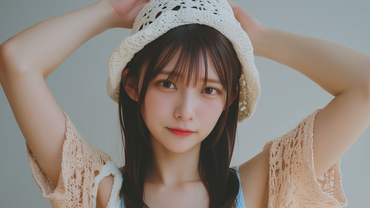 天音あい｜夏色の編み物の画像1