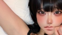 水羽えと｜黒いレースの夜は、ベッドの上でまばたきを忘れる