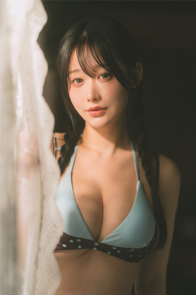 要あい｜レースの向こうの水色の画像2