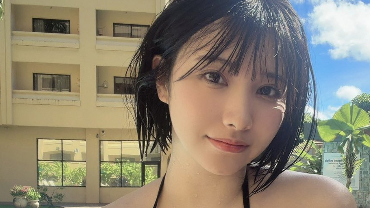 三橋くん｜プールサイドで、夏は黒く濡れるの画像1