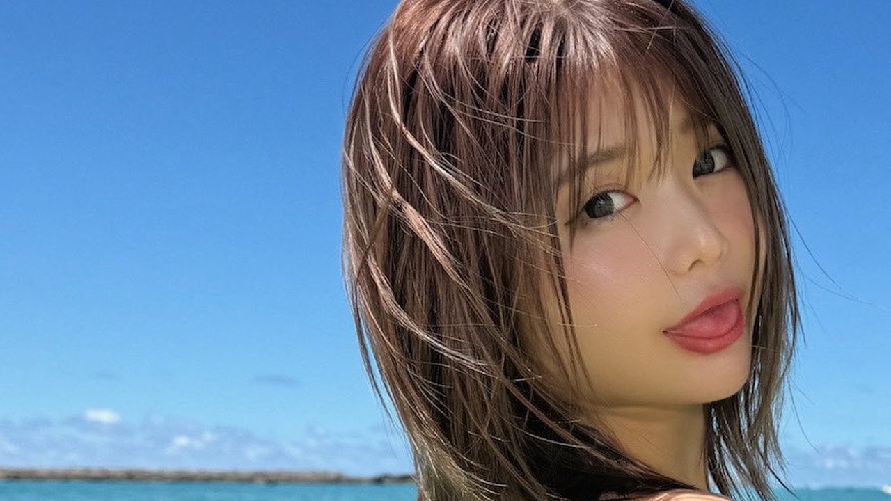 ふじもも|海のピースサインの画像1