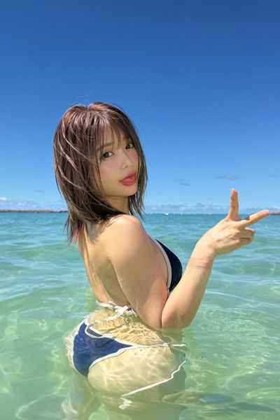 ふじもも|海のピースサインの画像2