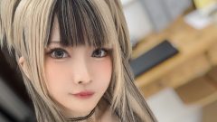火将ロシエル｜黒とチェックの午後、彼女はまだ帰らない