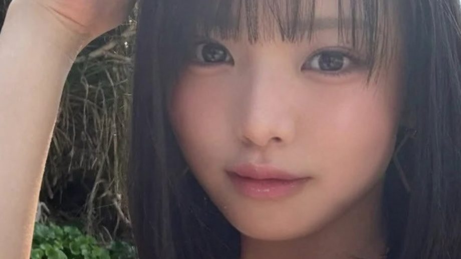 織莉叶｜オレンジの花柄に、夏の息がふれる