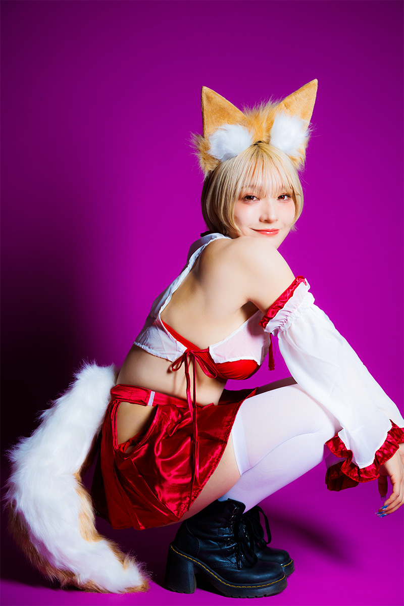 もちむぎ特選グラビア『Yellow Foxy Miko』の画像6